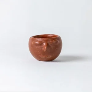 Mezcalero Rostro Bajo — barro artesanal de Oaxaca hecho a mano | Manos que Habitan