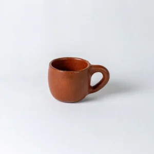 Taza Baja Encuentro — barro artesanal de Oaxaca hecho a mano | Manos que Habitan